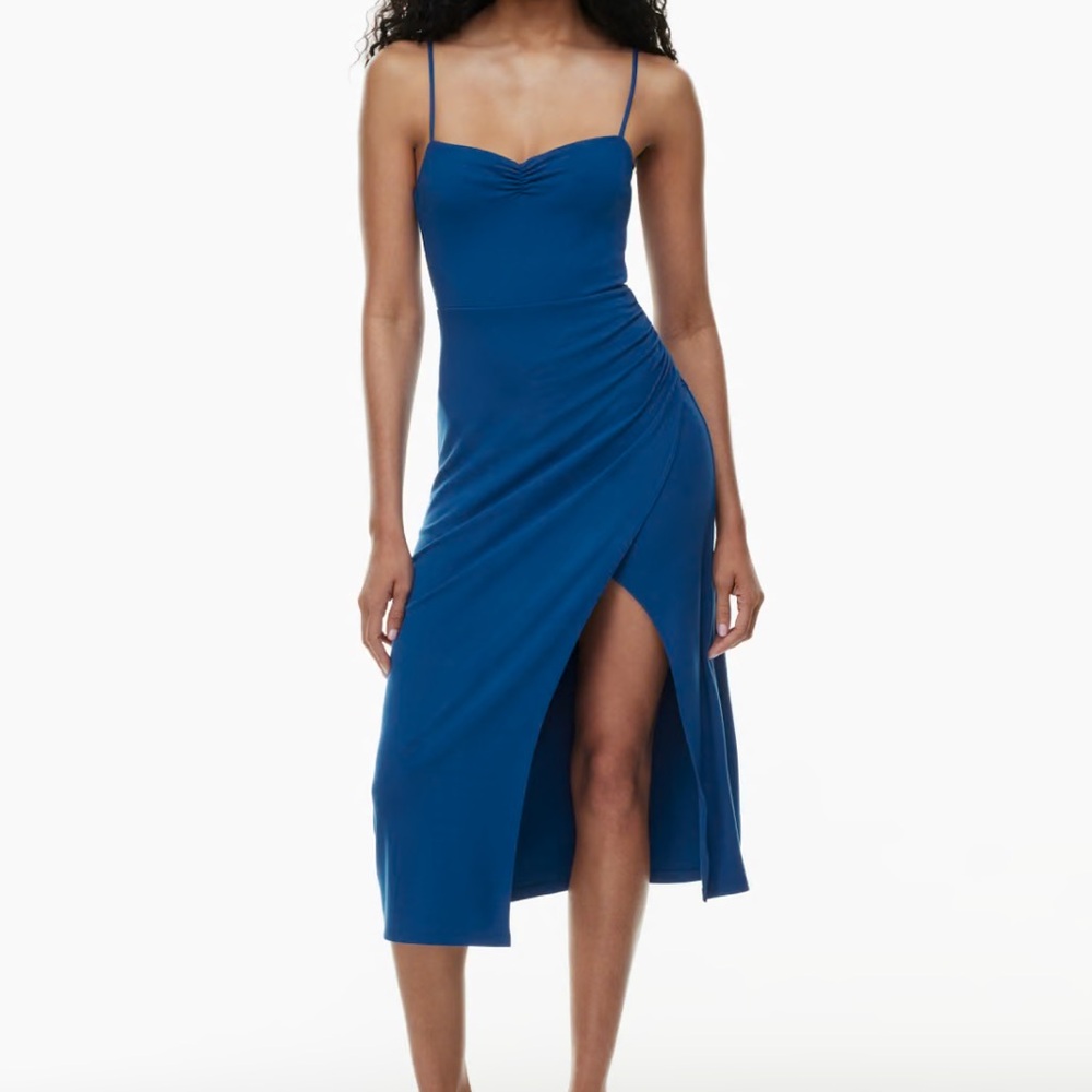 NWT aritzia wilfred flight dress in ultramarine blue